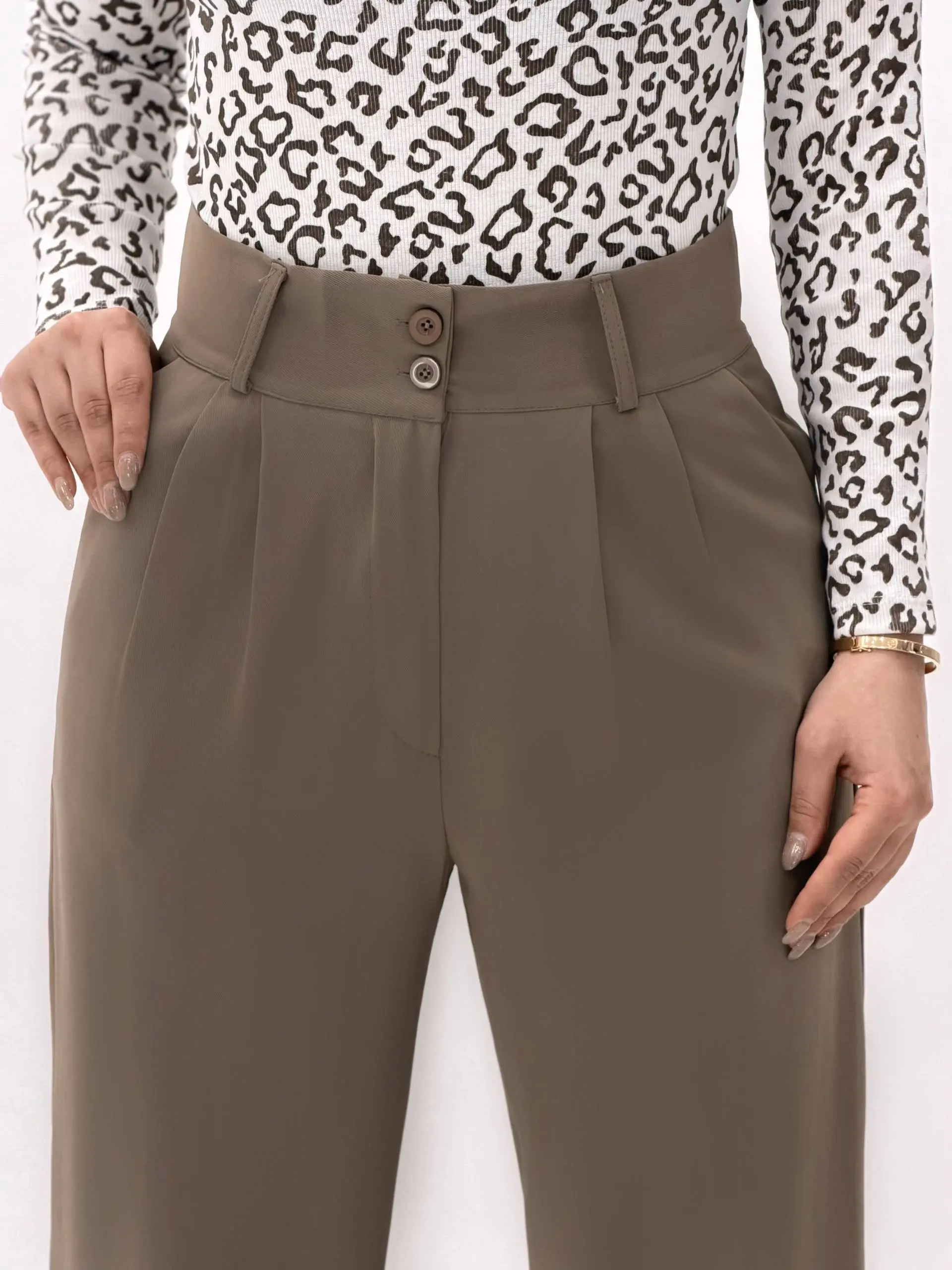 3816-شلوار کرپ واید کد 330